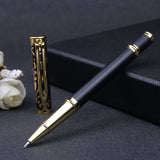 Hollow Engraved Carved Metal Ballpoint Pen