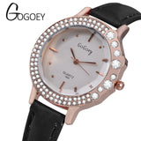 Quartz Casual Dress Leather Strap Watches