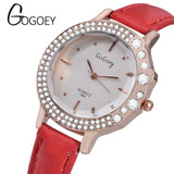 Quartz Casual Dress Leather Strap Watches