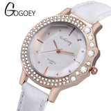 Quartz Casual Dress Leather Strap Watches