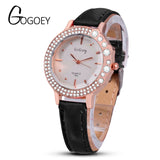 Quartz Casual Dress Leather Strap Watches