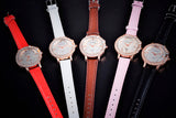 Quartz Casual Dress Leather Strap Watches