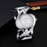 wristwatch quartz crystal rhinestone watches