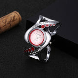 wristwatch quartz crystal rhinestone watches