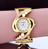 wristwatch quartz crystal rhinestone watches