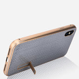 Original iMatch Aluminum Metal Bumper & Real Carbon Fiber Case For iPhone XS/ XS MAX Back Cover Luxury Phone Cases