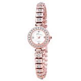 PREMA Luxury Bracelet rose gold Rhinestone Quartz wristwatch