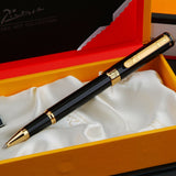 Business Roller Ball Gold Plated Carved Writing Pen