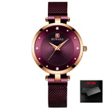 Waterproof Luxury Gold Quartz Wristwatch