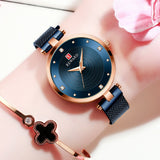 Waterproof Luxury Gold Quartz Wristwatch