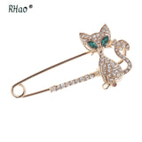 RHao Hijab Pins Rose Safety Pin Brooch
