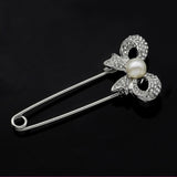 RHao Hijab Pins Rose Safety Pin Brooch