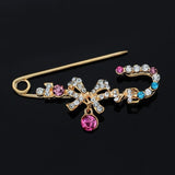 RHao Hijab Pins Rose Safety Pin Brooch