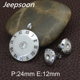 Round New Fashion Stainless Steel Jewelry Two Colors pendant and earring Sets  SGGFAYBD