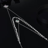 SLJELY Monaco Designer 925 Sterling Silver Jewelry Multilayer Chain Necklace