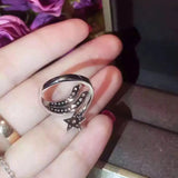 Sailor Moon Brand Pure 925 Sterling Silver Jewelry Meteor Star Ring