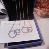 Double Necklace S925 Sterling Silver