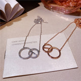 Double Necklace S925 Sterling Silver