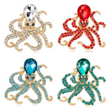 Octopus Brooch Pins Antique Suit Corsage