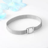 925 Sterling Silver Clip Bead Bracelets