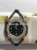 Top Luxury Women Bracelet handmade strap Quartz Watch