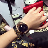 Rhinestone Watches Mashali Female quartz Wristwatch