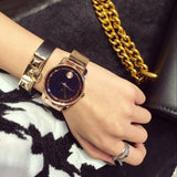 Rhinestone Watches Mashali Female quartz Wristwatch