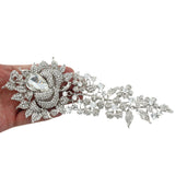 Tuliper Flower Bud Bridal Bridesmaids Austrian Crystal Brooches