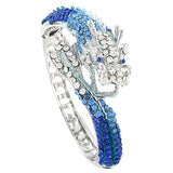 Tuliper Flying Dragon Animal Bracelet Bangle Austrian Crystal Rhinestone Bangle