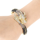 Tuliper Flying Dragon Animal Bracelet Bangle Austrian Crystal Rhinestone Bangle