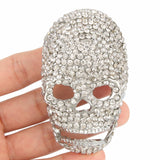 Tuliper Halloween Skull Skeleton Brooch