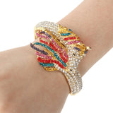 Tuliper Lucky Horse Animal Bracelet & Bangle Austrian Crystal Rhinestone Bangle