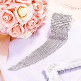 Tuliper Luxury Tassel Bridal Bracelet Rhinestone Austrian Crystal Wedding Bracelet