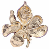 Tuliper Orchid Flower Bouquet Brooch