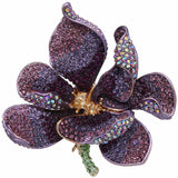 Tuliper Orchid Flower Bouquet Brooch