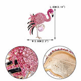 Tuliper Pink Flamingo Bird Animal Brooch