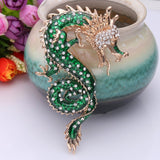 Tuliper Powerful Dragon Animal Brooch