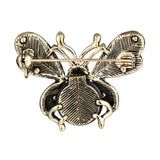 Tuliper Retro Vintage Enamel Butterfly Animal Brooch Pin Austrian Crystal Brooches