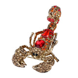 Tuliper Vivid Scorpion Animal Insect Brooch