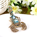 Tuliper Vivid Scorpion Animal Insect Brooch