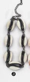 WT-B429 Custom Design Natural Cowrie Shell Stone Wrapped Bracelets