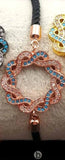 WT-MB081 WKT Flower Round Shape Adorable Connector Adjustable Bracelets