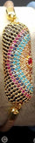 WT-MB086 WKT CZ Micro Pave Adjustable Connector Bracelet