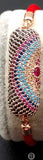 WT-MB086 WKT CZ Micro Pave Adjustable Connector Bracelet