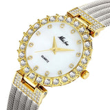 Luxury Brand Bracelet Waterproof Diamond Wrist Watche