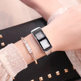 Alloy Creative Quicksand Rhinestone Bracelet Wristwatch