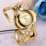 Crystal Luxury Bangle Ladies Quartz Watche