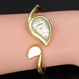 Rose Gold Stainless Steel Analog Quartz Wrist Watch