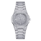 Full Diamond Quartz Wristwatches