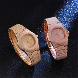 Full Diamond Quartz Wristwatches